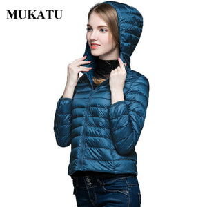 Women Ultra Light Down Coat Outwear Jacket
