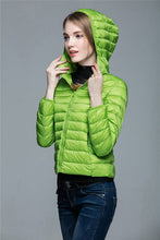 Women Ultra Light Down Coat Outwear Jacket